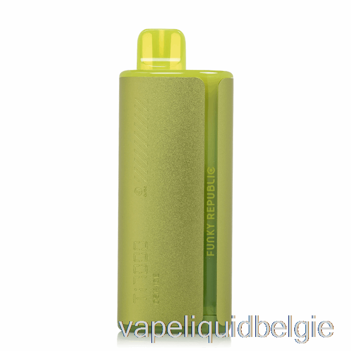 Vape-vloeistof Funky Landt Ti7000 Wegwerp-osk-ijs